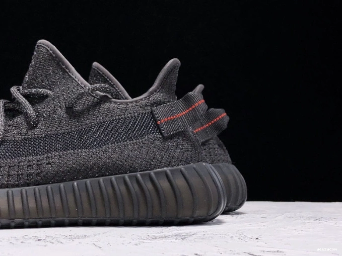 Adidas Static Yeezy 350 (Reflective) Boost V2 Black FU9007 - 1015